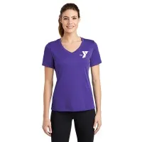 Ladies V-Neck Competitor™ Tee - Screen Print