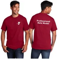 Adult 5.4oz 100% Cotton Tee - Front/Back Design w/ Professional Role Model Back